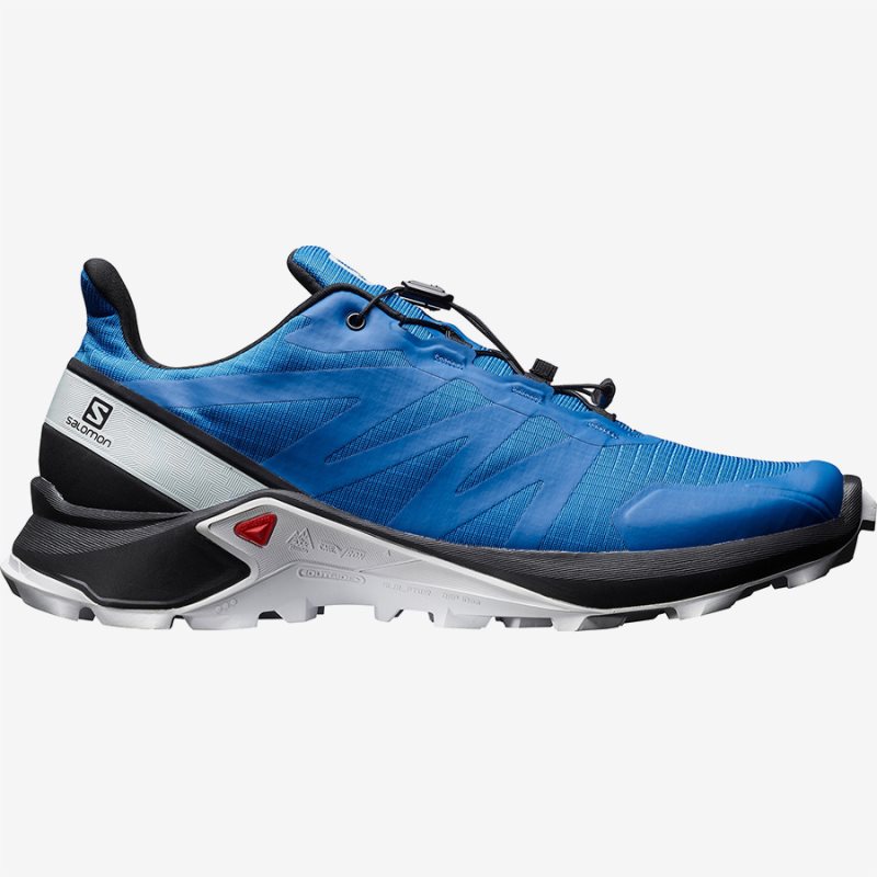 Chaussure Trail Salomon SUPERCROSS Bleu Homme | BIV-2765187