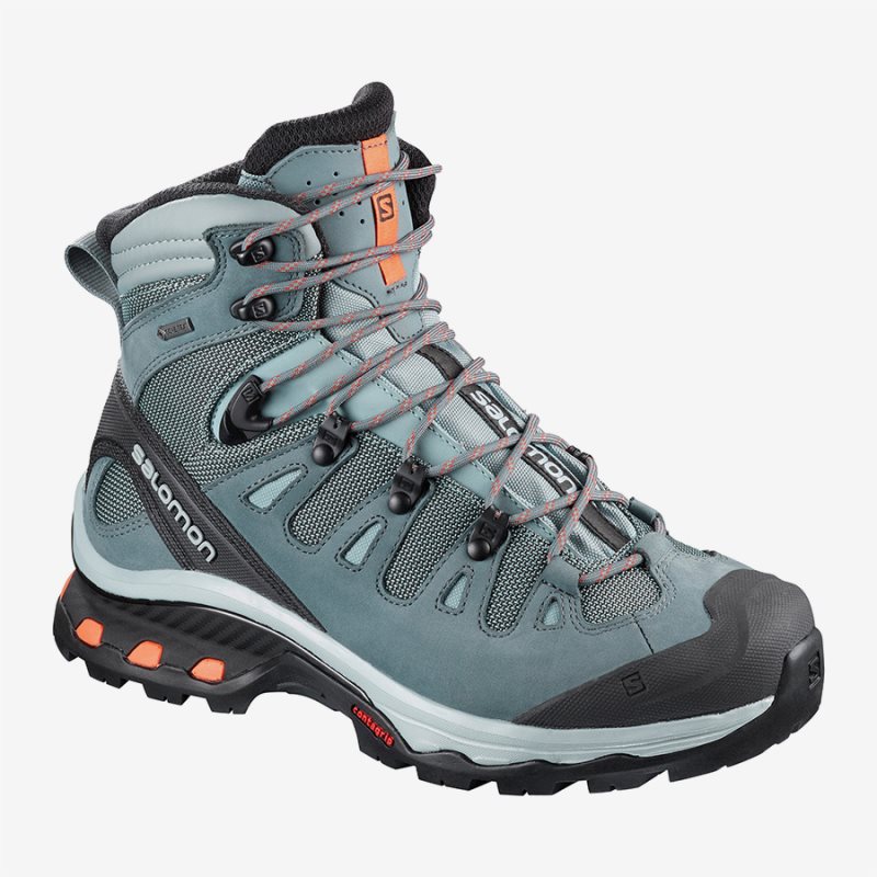 Chaussure de Randonnée Salomon QUEST 4D 3 GTX W Turquoise Femme | CAQ-3786247