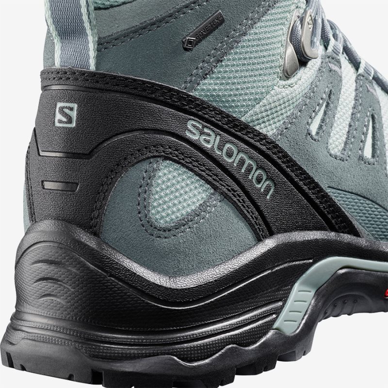 Chaussure de Randonnée Salomon QUEST PRIME GTX W Turquoise Femme | EMS-3565684