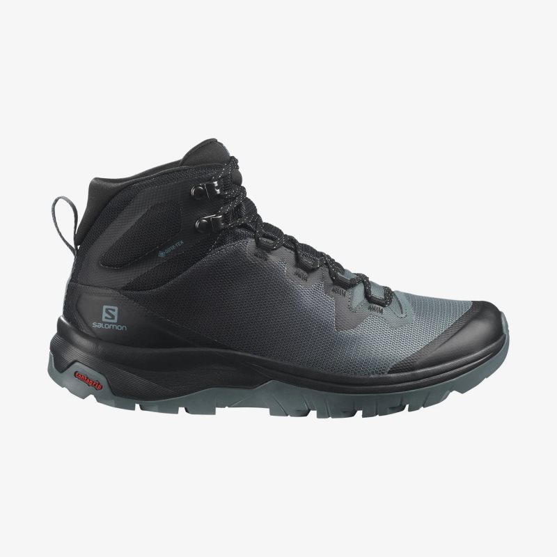 Chaussure de Randonnée Salomon VAYA MID GORE-TEX Noir Femme | BIJ-3177628