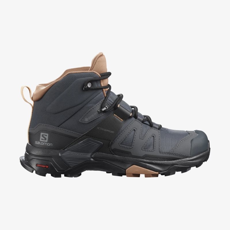 Chaussure de Randonnée Salomon X ULTRA 4 MID GORE-TEX Noir Femme | AQK-1558969