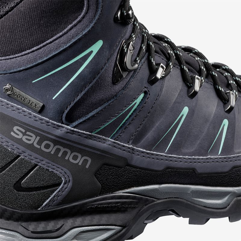 Chaussure de Randonnée Salomon X ULTRA TREK GTX W Noir Femme | PNY-5538031