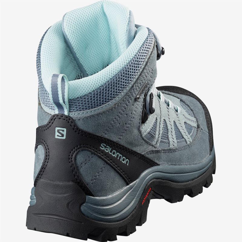 Chaussure de Randonnée Salomon AUTHENTIC LTR GTX W Turquoise Femme | UTY-4807360