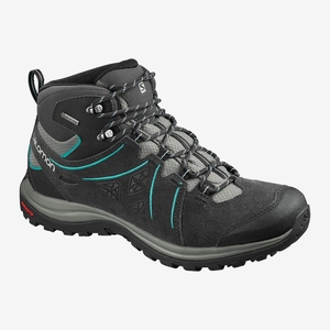 Chaussure de Randonnée Salomon ELLIPSE 2 MID LTR GTX W Noir Femme | BBI-6863151