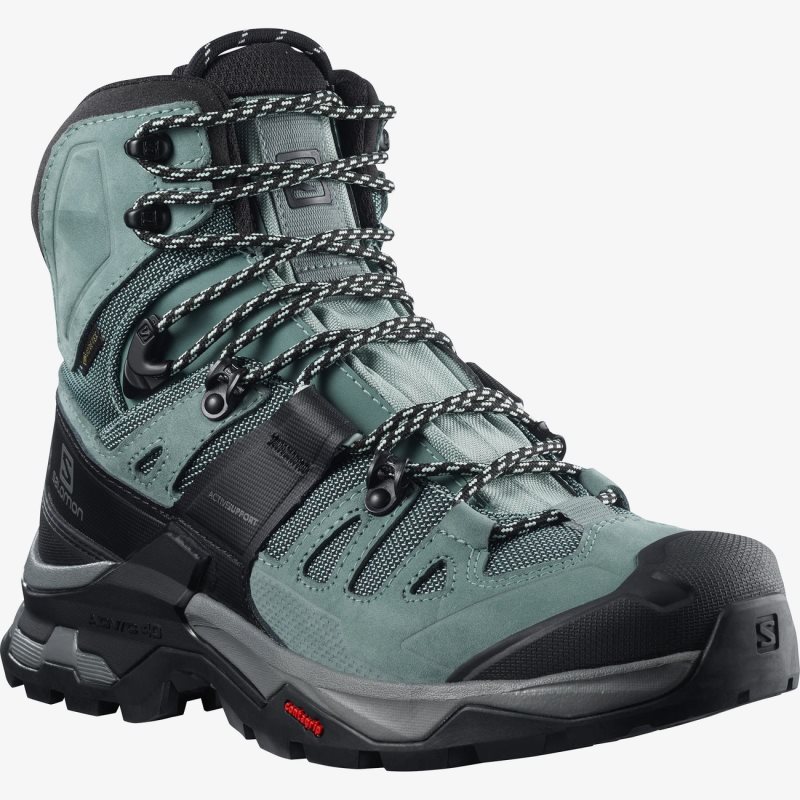 Chaussure de Randonnée Salomon QUEST 4 GORE-TEX Turquoise Femme | XAX-2199546