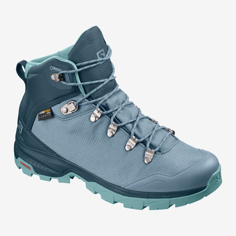 Chaussure de Randonnée Salomon OUTback 500 GTX W Turquoise Femme | ATR-4889037