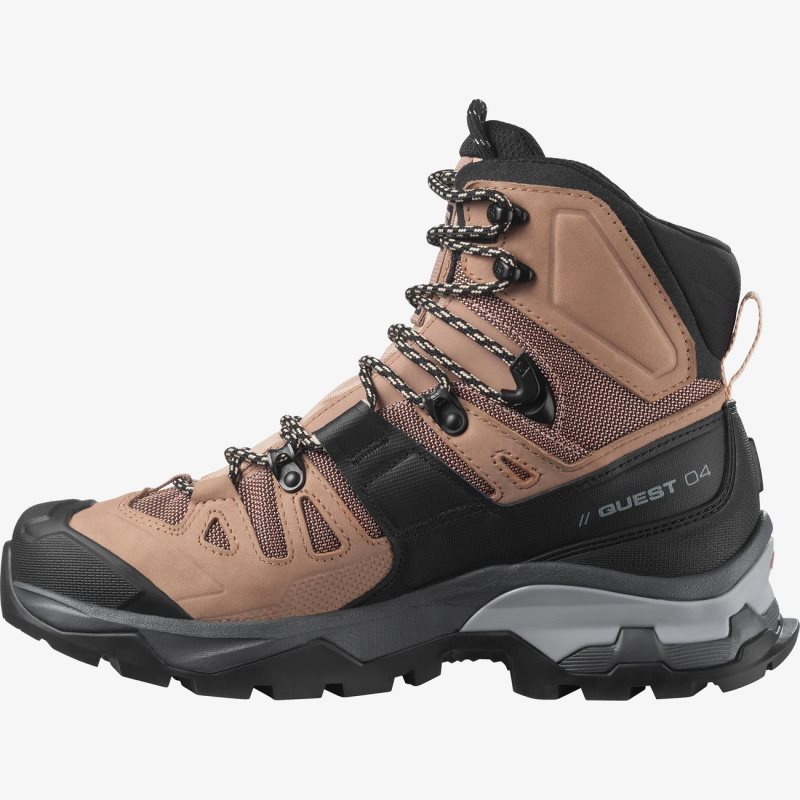 Chaussure de Randonnée Salomon QUEST 4 GORE-TEX Marron Femme | KPF-5294083