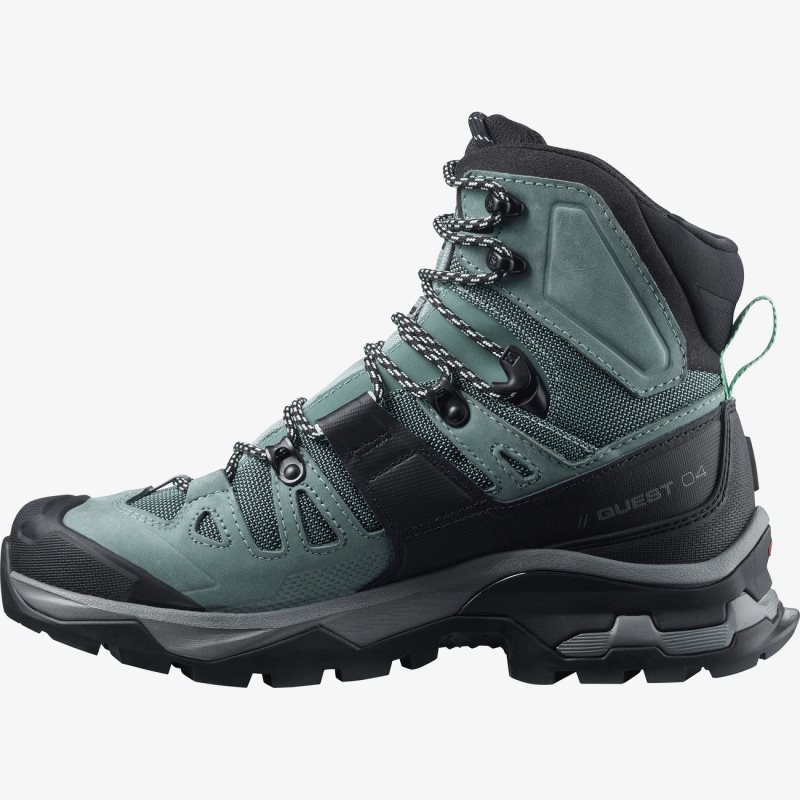 Chaussure de Randonnée Salomon QUEST 4 GORE-TEX Turquoise Femme | XAX-2199546