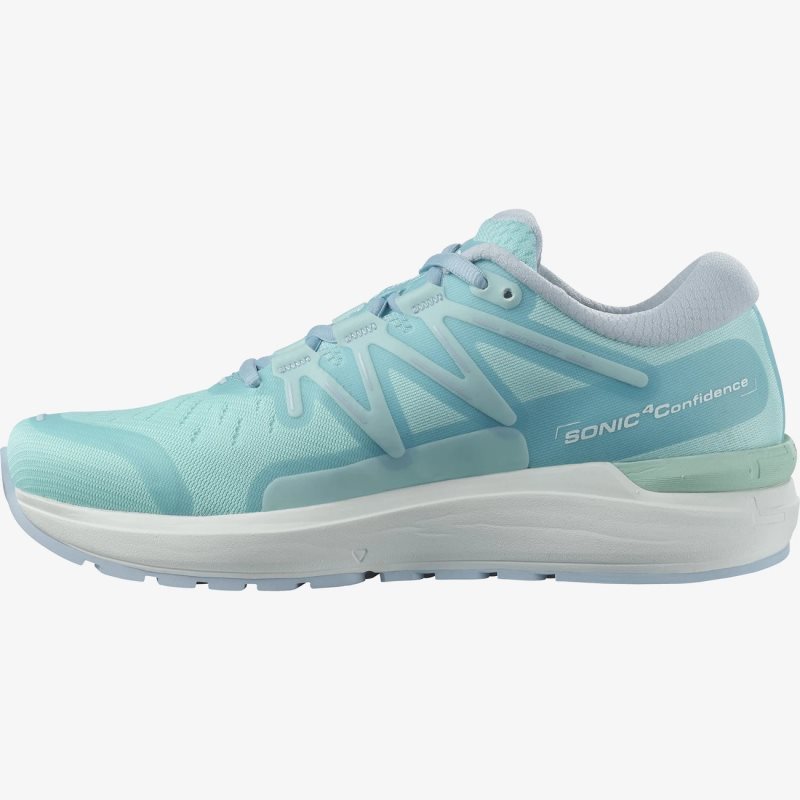 Chaussure Running Salomon SONIC 4 Confidence Turquoise Femme | LXB-5718889