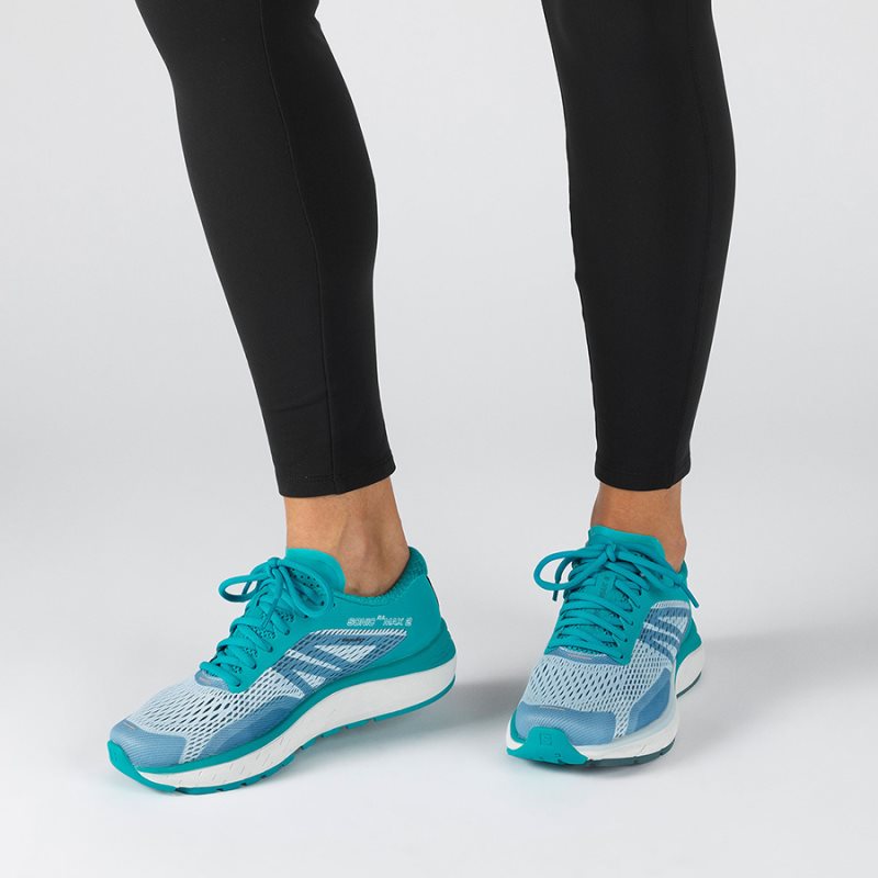 Chaussure Running Salomon SONIC RA MAX 2 W Turquoise Femme | HJQ-2613597