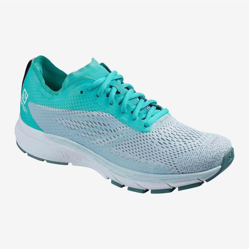 Chaussure Running Salomon SONIC RA PRO 2 W Turquoise Femme | RWP-2516185