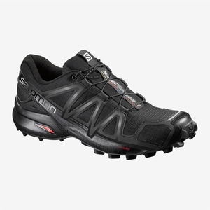 Chaussure Running Salomon SPEEDCROSS 4 W Noir Femme | YPG-6919462