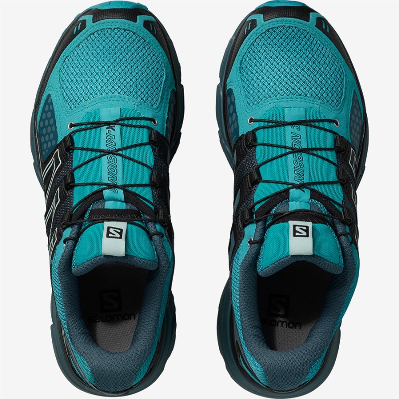 Chaussure Running Salomon X-MISSION 3 W Turquoise Femme | WMY-5419313