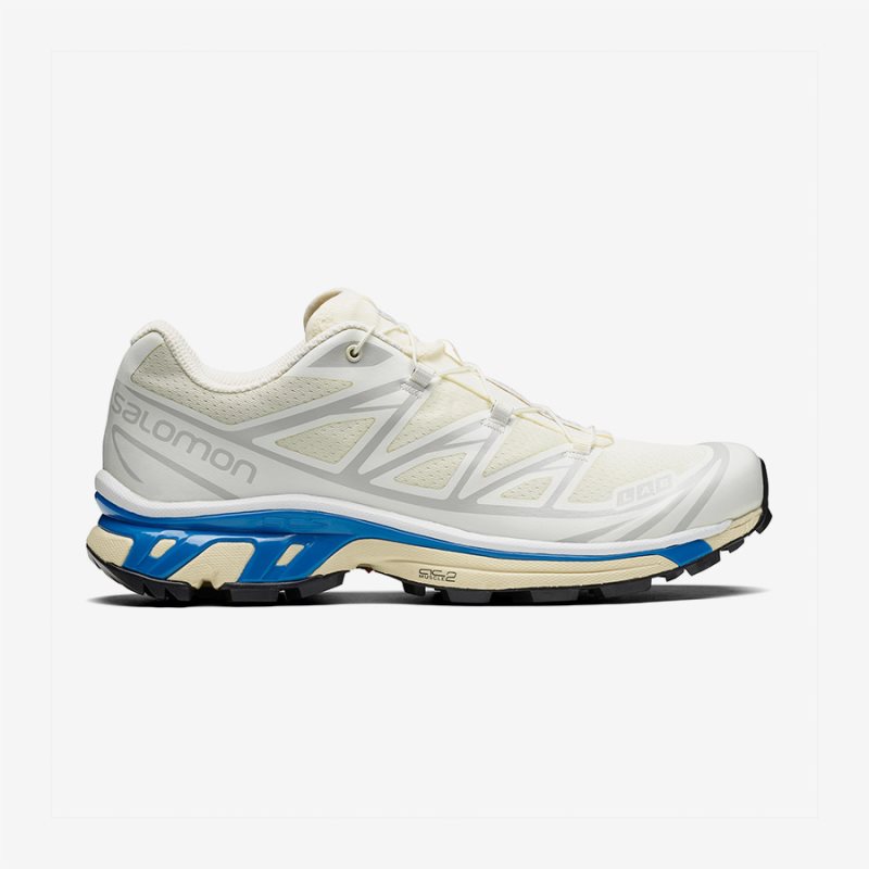 Basket Salomon S/LAB XT-6 SOFTGROUND LT ADV Blanche Femme | GBP-4291427