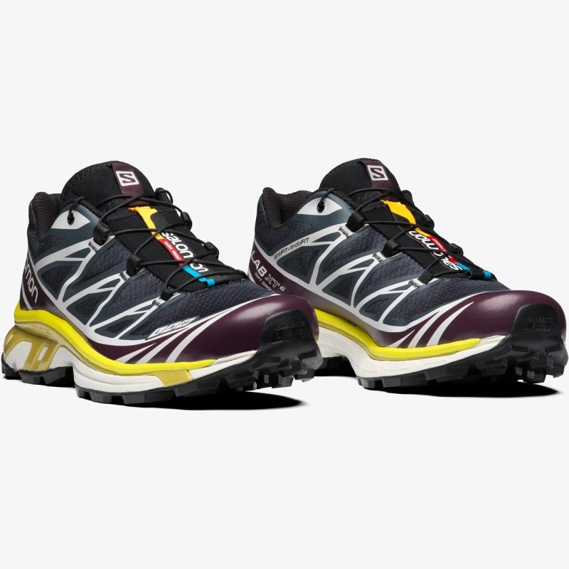 Basket Salomon XT-6 Noir/Bleu Marine Femme | DDT-1184122