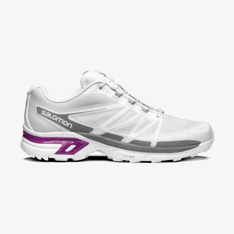 Basket Salomon XT-WINGS 2 Blanche Femme | YIQ-3450952