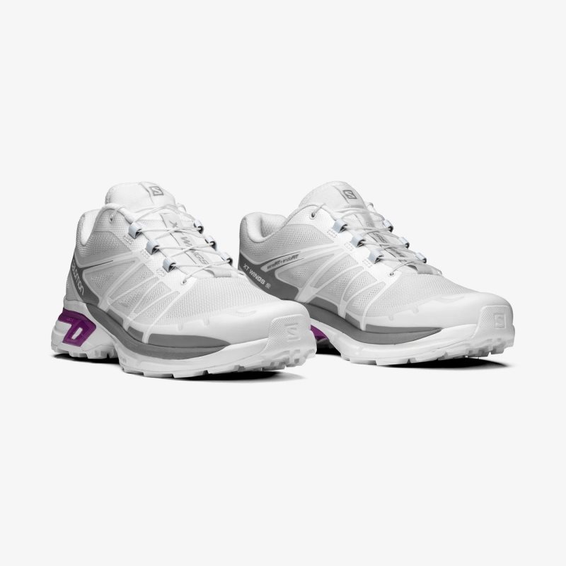 Basket Salomon XT-WINGS 2 Blanche Femme | YIQ-3450952