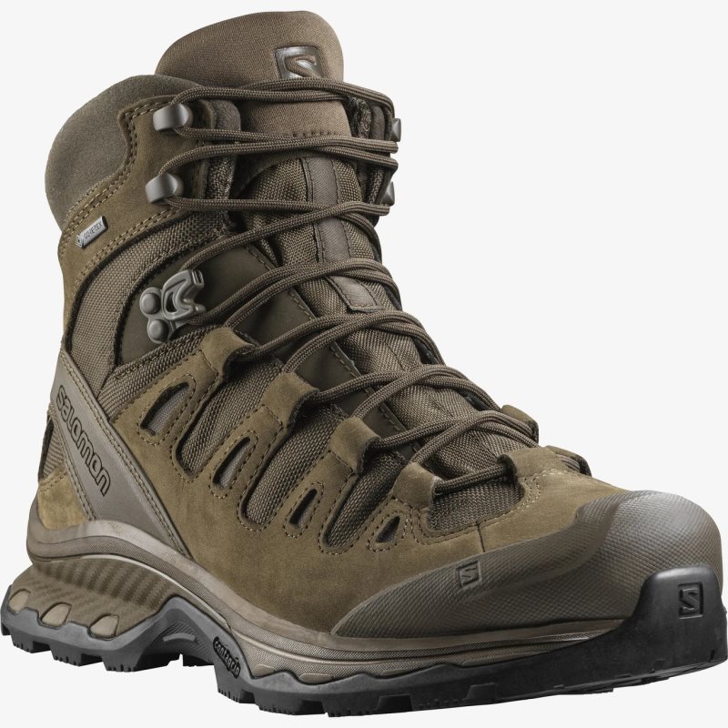 Chaussure Hiver Salomon QUEST 4D GORE-TEX FORCES 2 EN Marron Femme | LDG-5420221