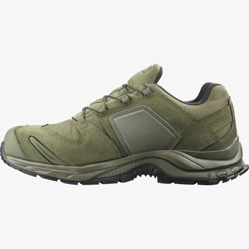 Chaussure Hiver Salomon XA FORCES GORE-TEX Vert Olive Femme | DVT-6206609