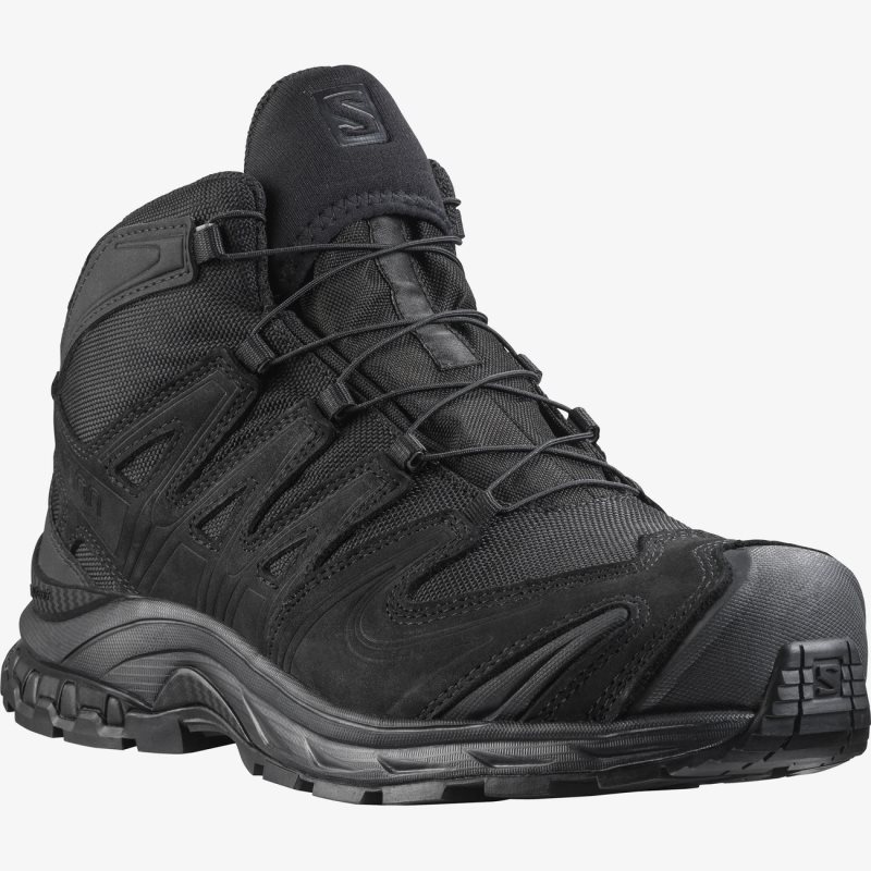 Chaussure Hiver Salomon XA FORCES MID GORE-TEX EN Noir Femme | CKC-5707939