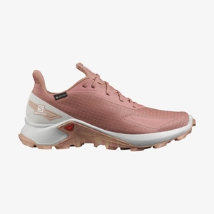 Chaussure Trail Salomon ALPHACROSS BLAST GTX W Rose Femme | VJF-8025088