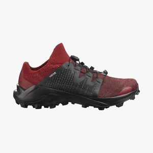 Chaussure Trail Salomon CROSS W/PRO Rouge/Noir Femme | JRJ-7273001