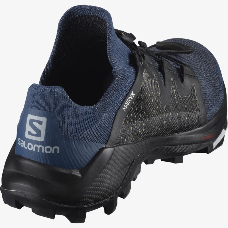 Chaussure Trail Salomon CROSS W/PRO Bleu Marine/Noir Femme | BIF-3668077