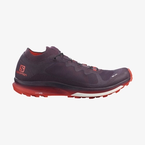 Chaussure Trail Salomon S/LAB ULTRA 3 Rouge Femme | YSF-1389180