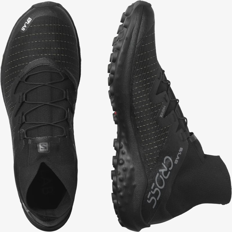 Chaussure Trail Salomon S/LAB CROSS Noir Femme | CQM-0433710