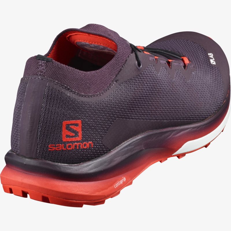 Chaussure Trail Salomon S/LAB ULTRA 3 Rouge Femme | YSF-1389180