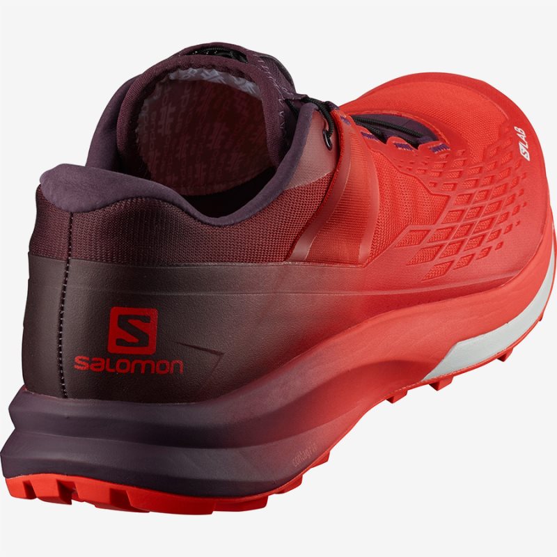 Chaussure Trail Salomon S/LAB ULTRA 2 Rouge Femme | UUE-6823440