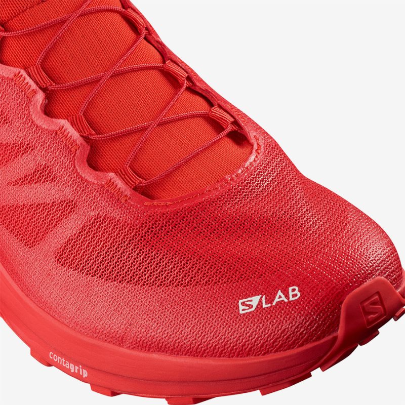 Chaussure Trail Salomon S/LAB SENSE 7 Rouge Femme | LSF-6899766