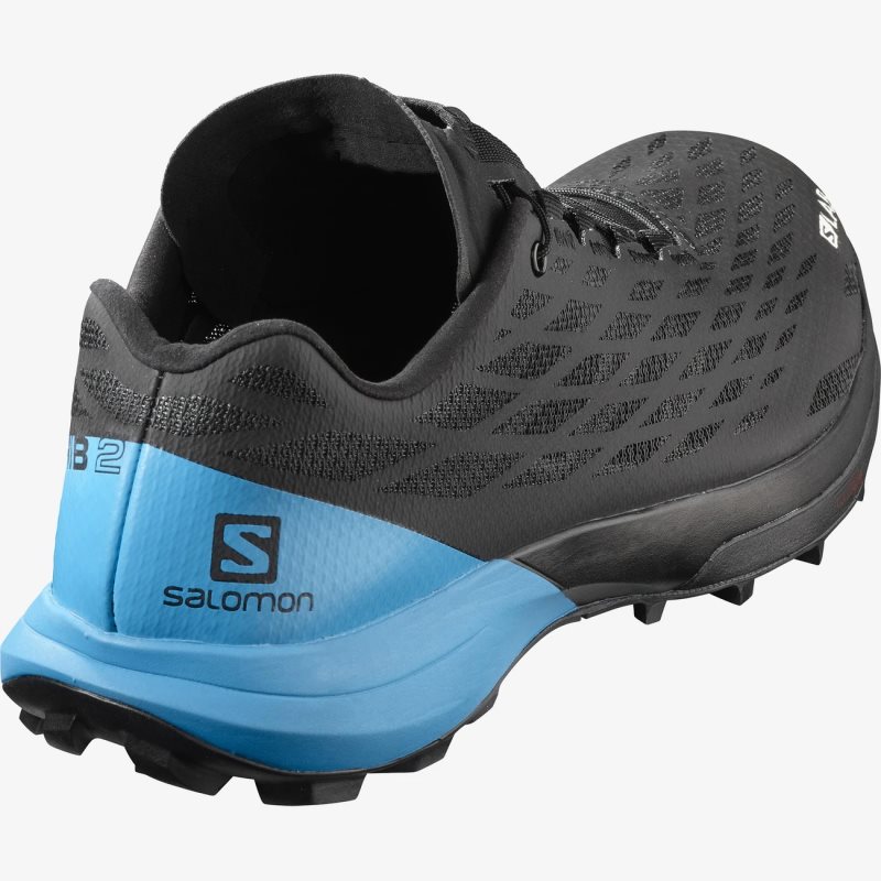 Chaussure Trail Salomon S/LAB XA AMPHIB 2 Noir/Bleu Femme | ATL-8604754