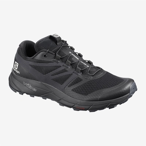 Chaussure Trail Salomon SENSE RIDE 2 W Noir Femme | FLU-8479703