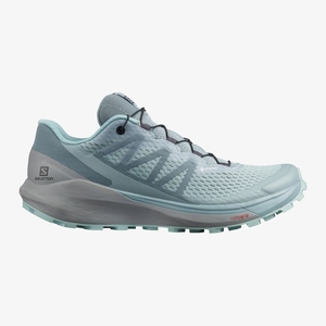 Chaussure Trail Salomon SENSE RIDE 4 GORE-TEX INVISIBLE FIT Turquoise Femme | FKS-7882646