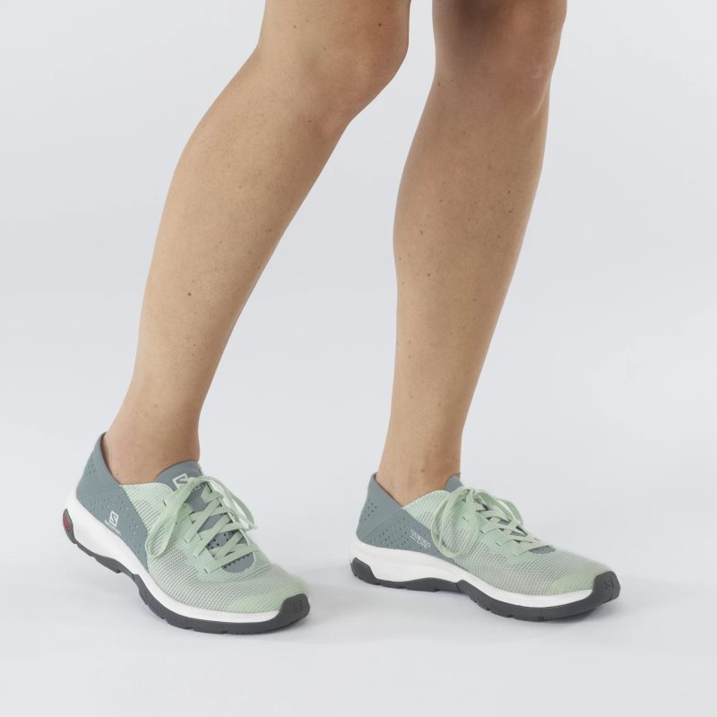 Chaussure de Randonnée Salomon TECH LITE Vert Femme | TKD-2035772