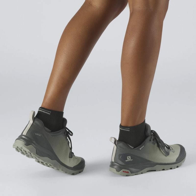 Chaussure de Randonnée Salomon VAYA GORE-TEX Vert Femme | TGI-0717031