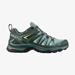 Chaussure de Randonnée Salomon X ULTRA 3 GORE-TEX Turquoise Femme | RJA-2208601