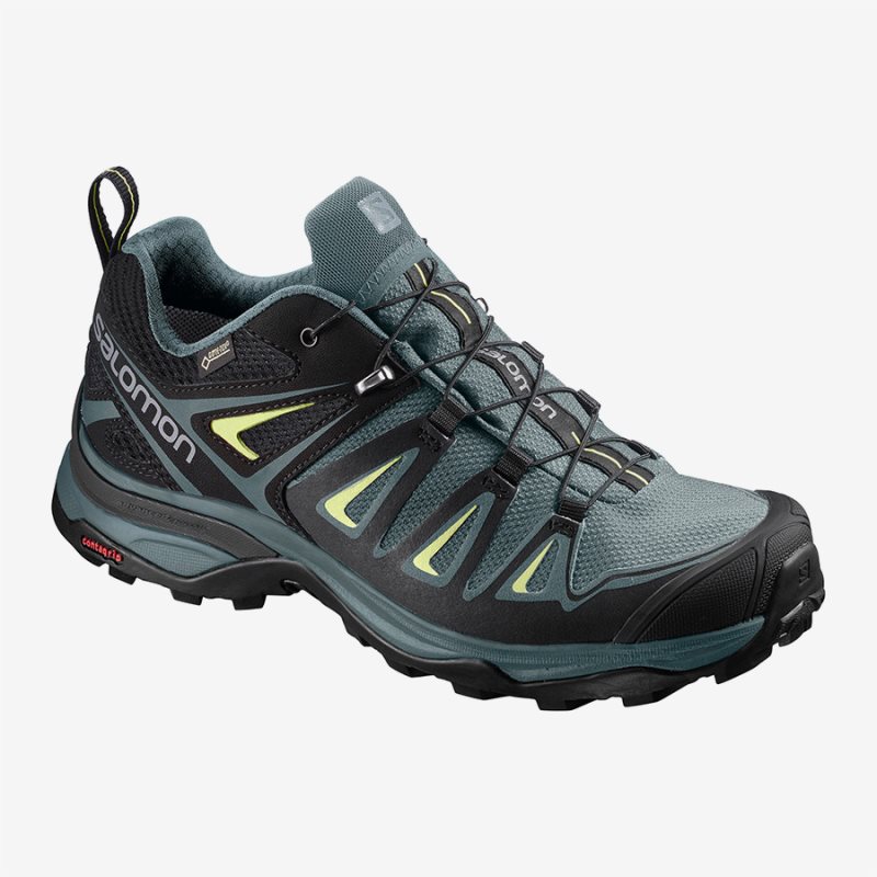 Chaussure de Randonnée Salomon X ULTRA 3 GTX W Vert Femme | XJU-4732881