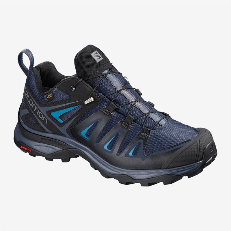 Chaussure de Randonnée Salomon X ULTRA 3 GTX W Bleu Marine Femme | VRM-1681781