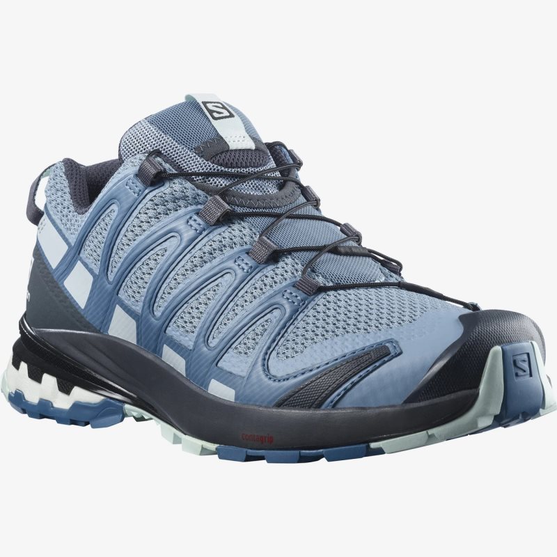 Chaussure de Randonnée Salomon XA PRO 3D v8 Bleu Femme | GEH-4872929