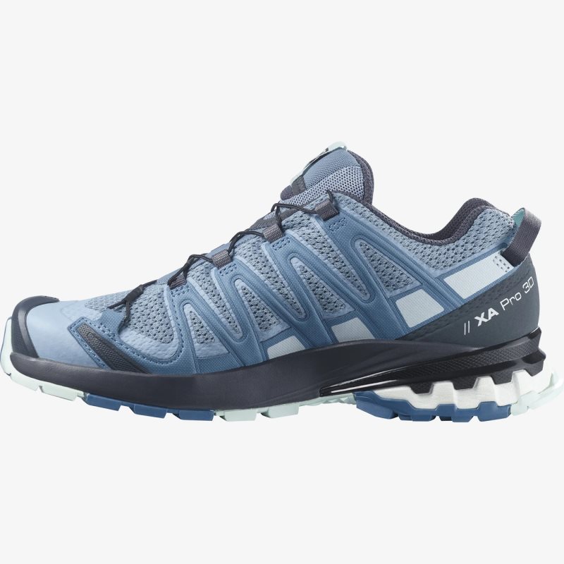 Chaussure de Randonnée Salomon XA PRO 3D v8 Bleu Femme | GEH-4872929