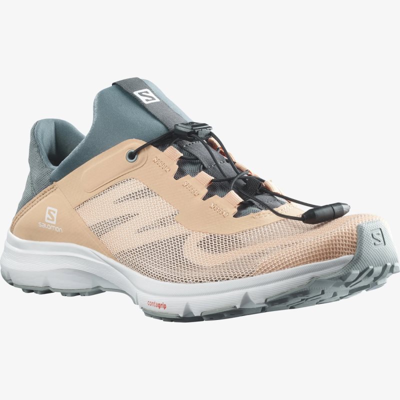 Chaussure Running Salomon AMPHIB BOLD 2 Blanche/Grise Femme | KFL-0316792