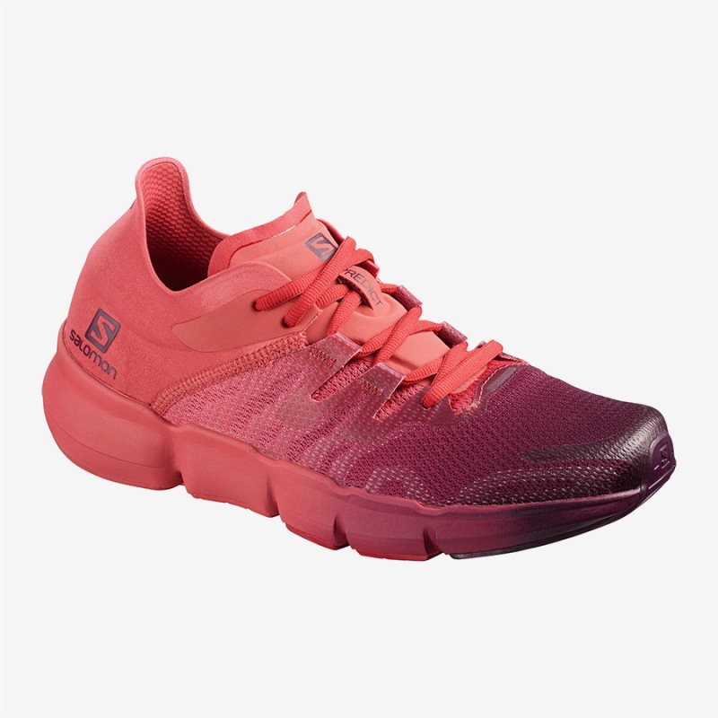 Chaussure Running Salomon PREDICT RA W Rouge Femme | GQJ-4338713