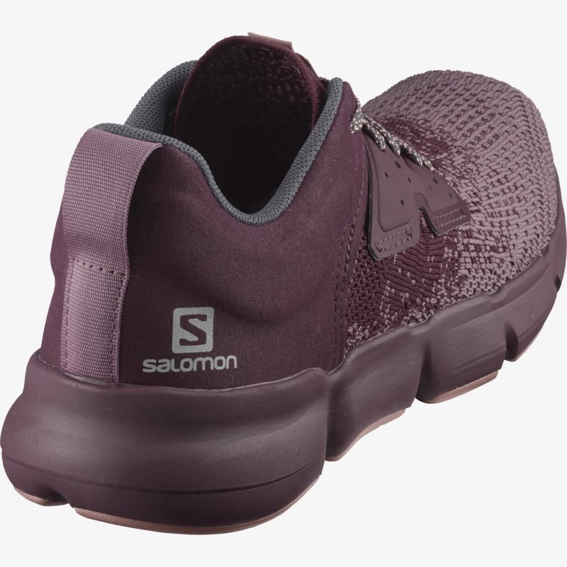 Chaussure Running Salomon PREDICT SOC W Bordeaux Femme | YQC-1259880