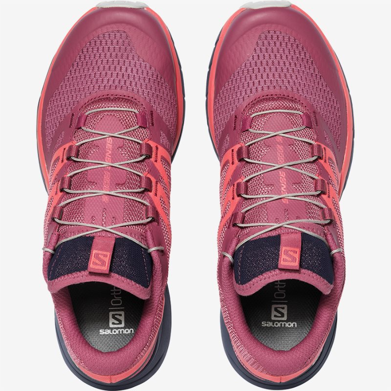 Chaussure Running Salomon SENSE RIDE 2 W Rose Femme | ZKR-1471650