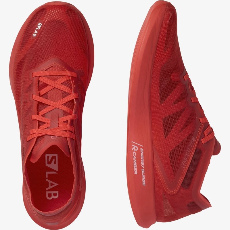 Chaussure Running Salomon S/LAB PHANTASM Rouge Femme | TEW-9686029