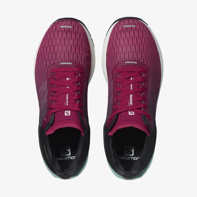 Chaussure Running Salomon SONIC 3 Accelerate W Fushia Femme | EJB-4513336