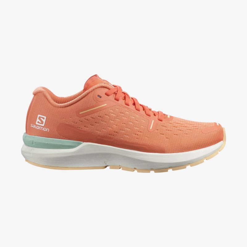 Chaussure Running Salomon SONIC 4 Balance Orange Femme | BOA-0281266