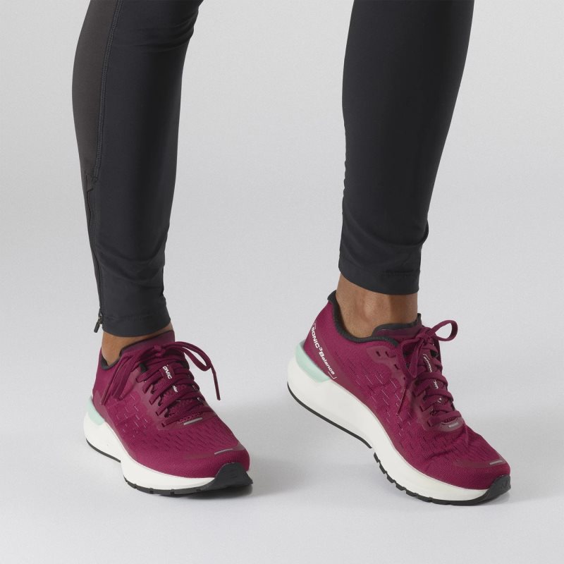 Chaussure Running Salomon SONIC 3 Balance W Fushia Femme | SAA-2273275